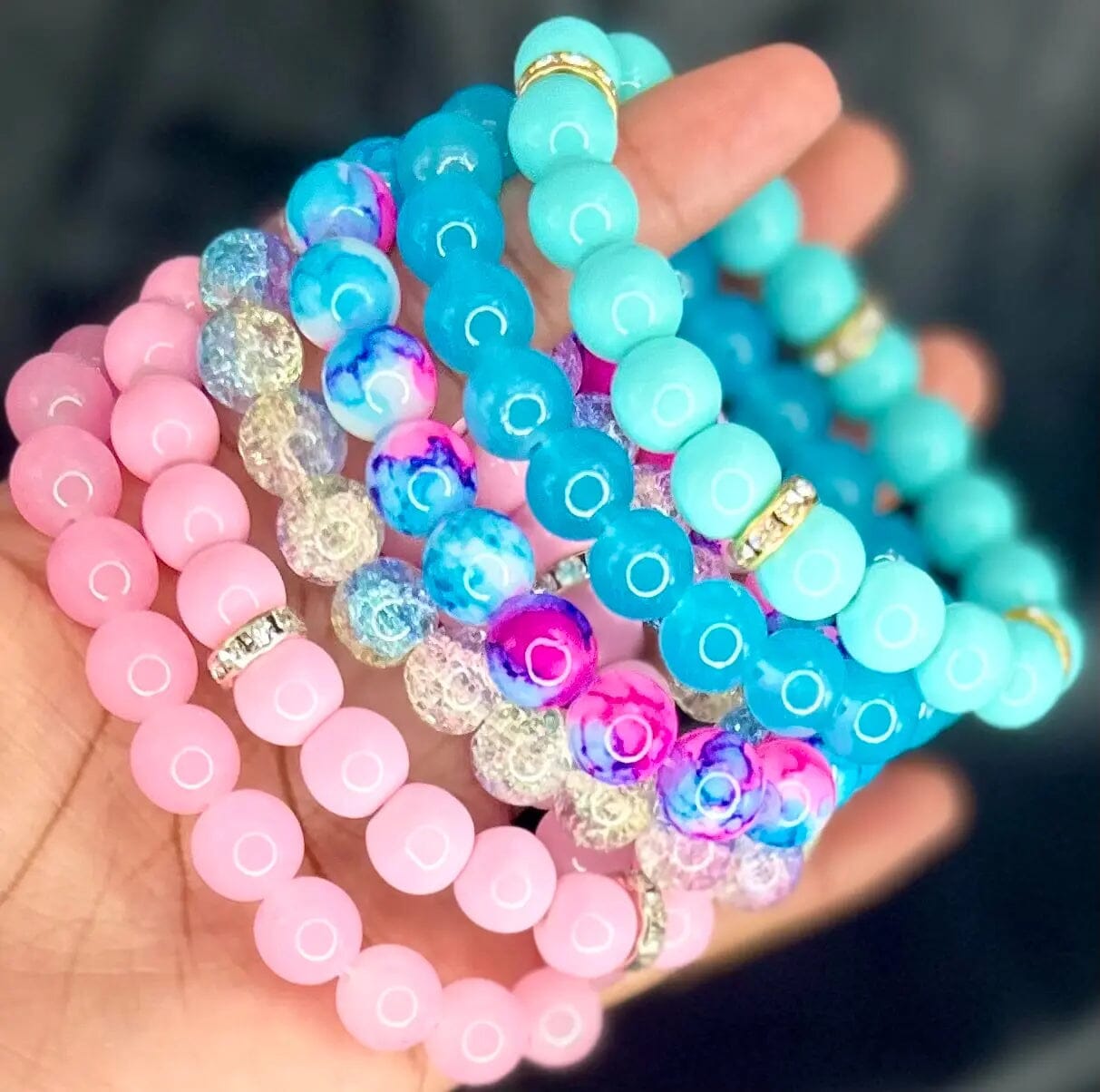 Stacks Beaded Bracelets Stack Bracelet Self love 