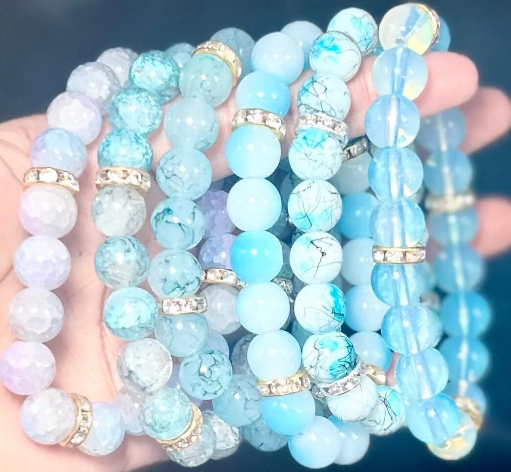 Stacks Beaded Bracelets Stack Bracelet Ocean 